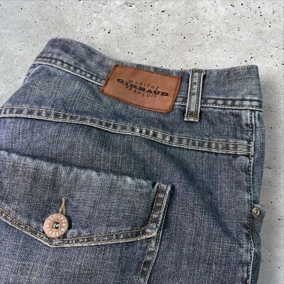 Marithe Francois Girbaud Jeans Men’s Size 38 Blue Denim Straight Leg Y2K - Picture 4 of 13